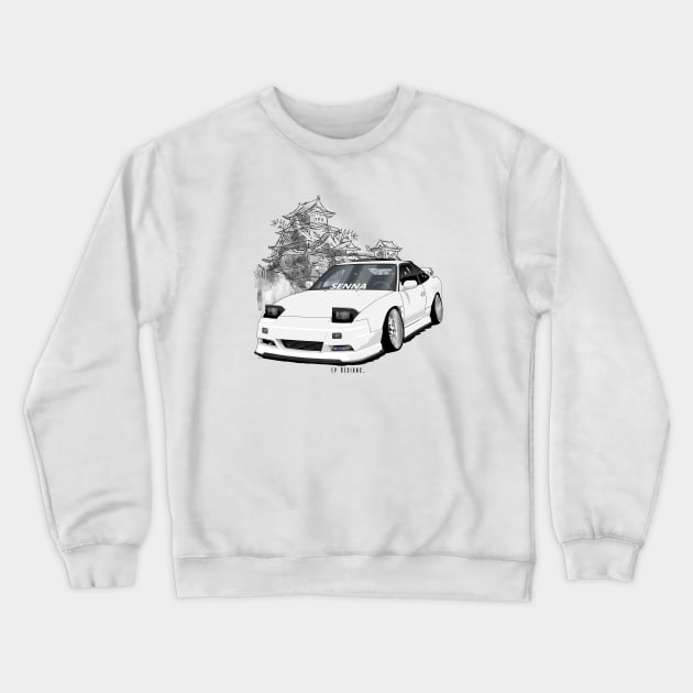 180Sx Crewneck Sweatshirt by LpDesigns_